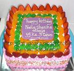 rainbow cake for mbak mita (repeat order) 